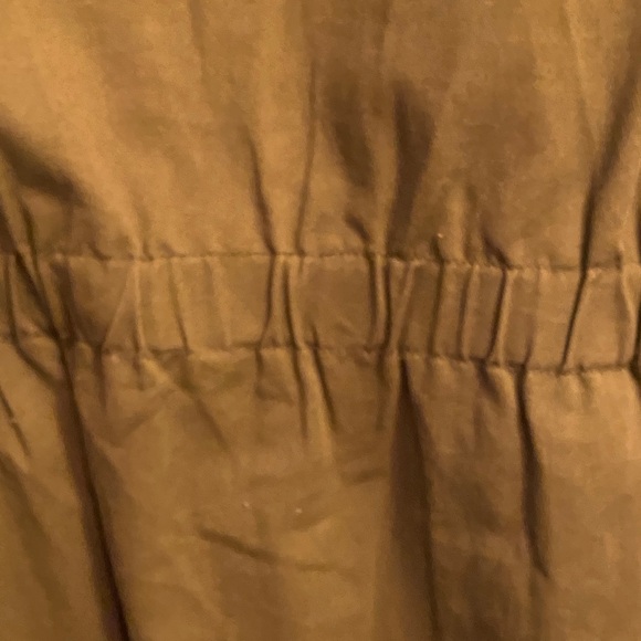 Vintage Havana Olive Jacket with Patterned Sleeves - Picture 9 of 10